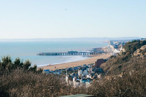 From the Cliff — Hastings, East Sussex