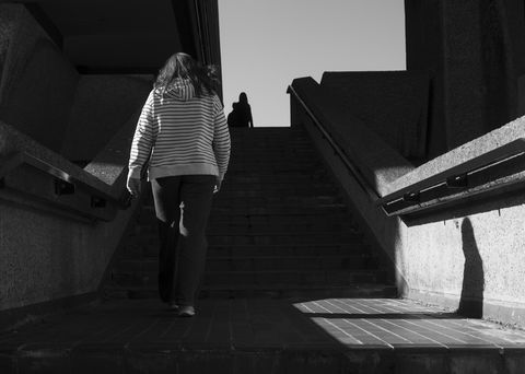 Ascending — Barbican Estate, London